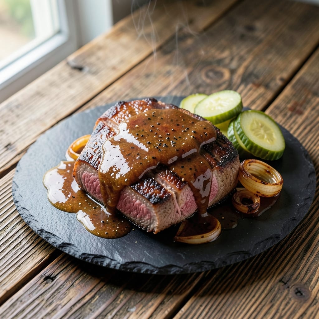 Arbys Roast Beef Copycat Recipe: Horsehoe-Shaped Crust With Juicy, Peppery Center