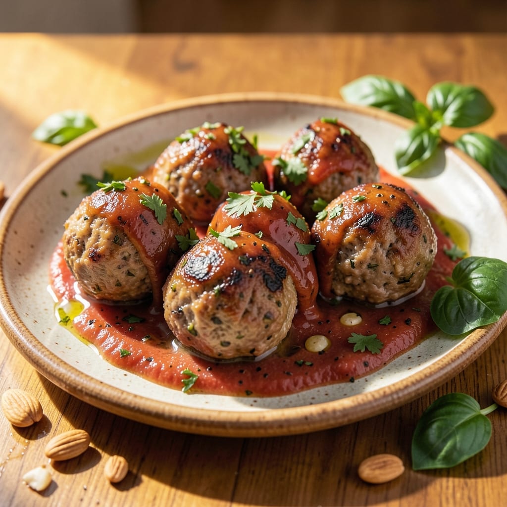 Turkey and Beef Meatballs Recipe: Herb-Crusted Bites with Dual-Protein Richness