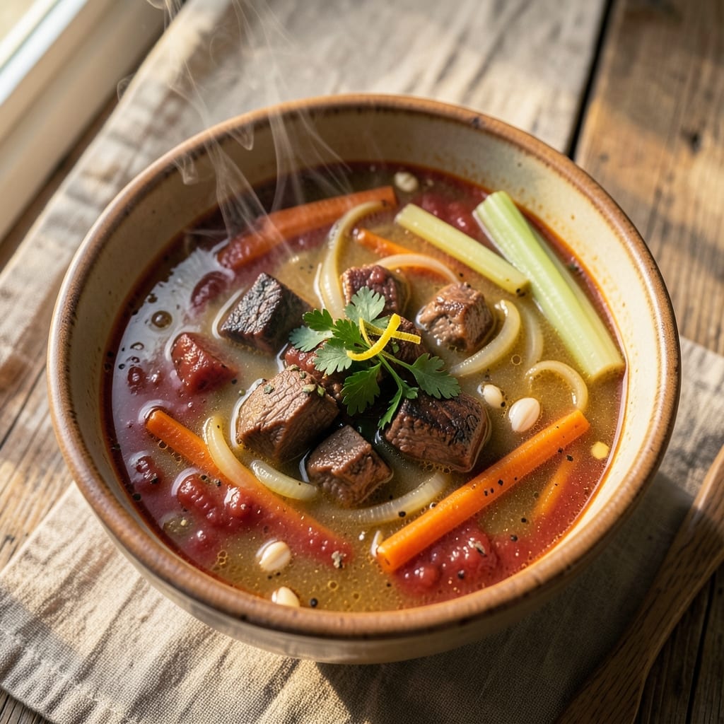 Bob Evans Vegetable Beef Soup Recipe: Slow-Simmered Homestyle Richness