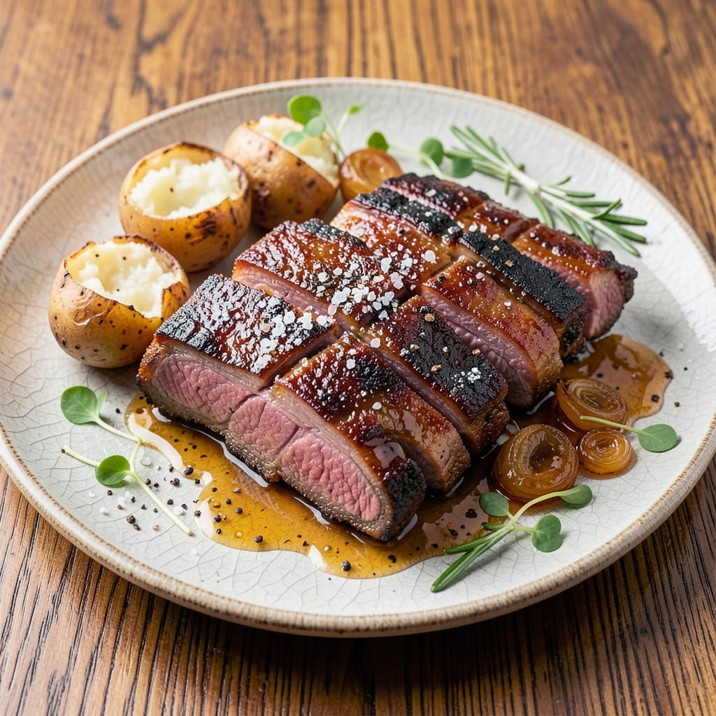 Baked Boneless Beef Short Ribs Recipe: Honey-Braised Caramelized Crunch