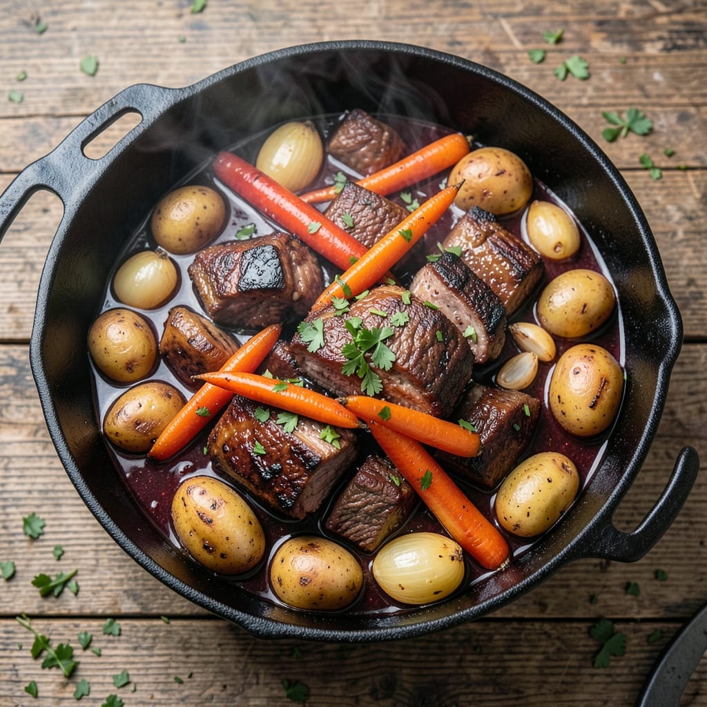 Barbecue Beef Stew Recipe: Smoky-Rich Depth From Slow-Simmered Beef Chunks
