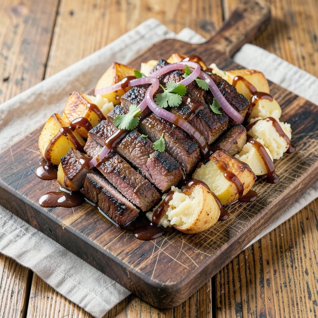 BBQ Beef Hash Recipe: Smoky Crunch With Caramelized Onion Bites