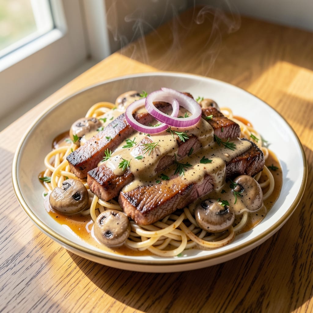 Aldi Beef Stroganoff Recipe: Sour Cream Swirl That Rivals Homemade