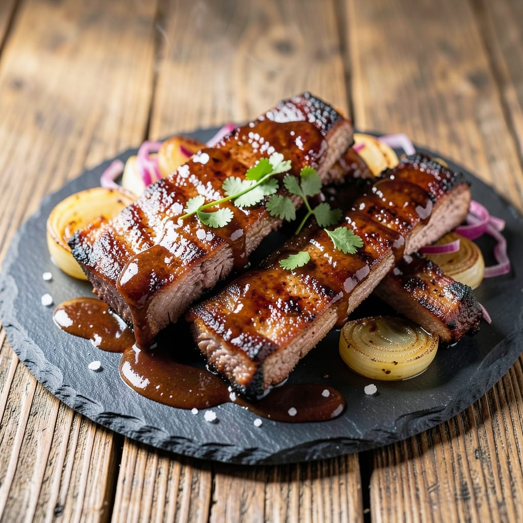 Baked BBQ Beef Ribs Recipe: Slow-Baked Crispy Bark Without the Smoker