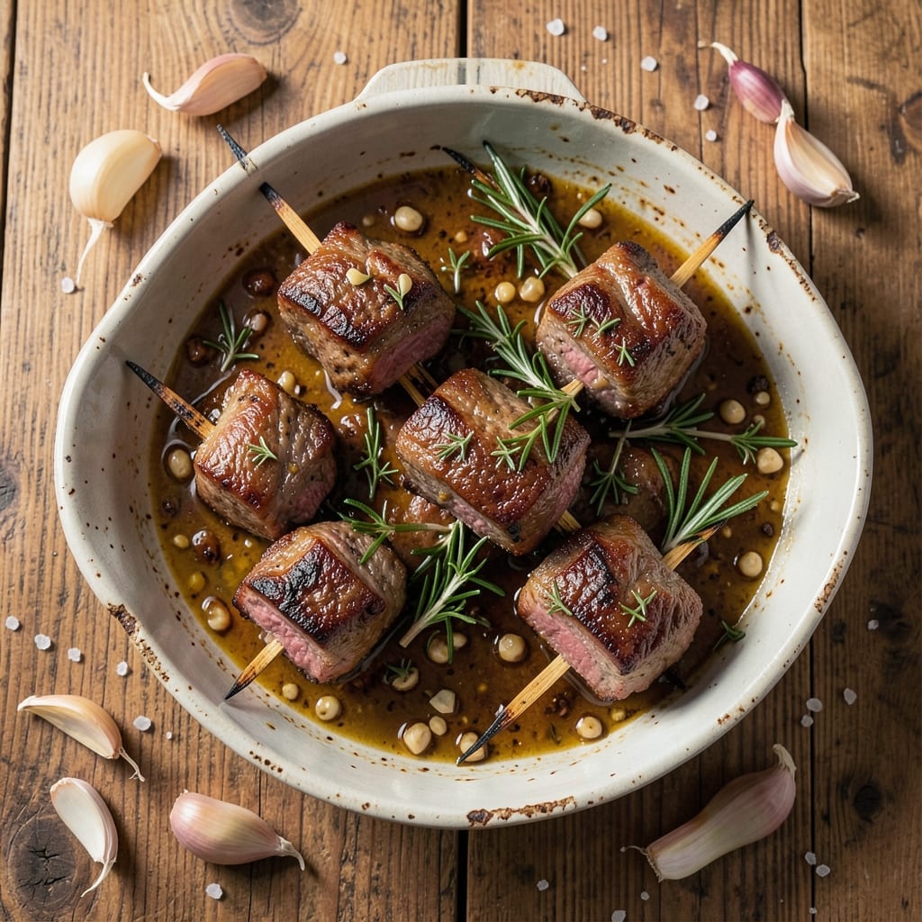 Baked Beef Kabob Recipe: Charred Crust and Juicy Centers in One Dish