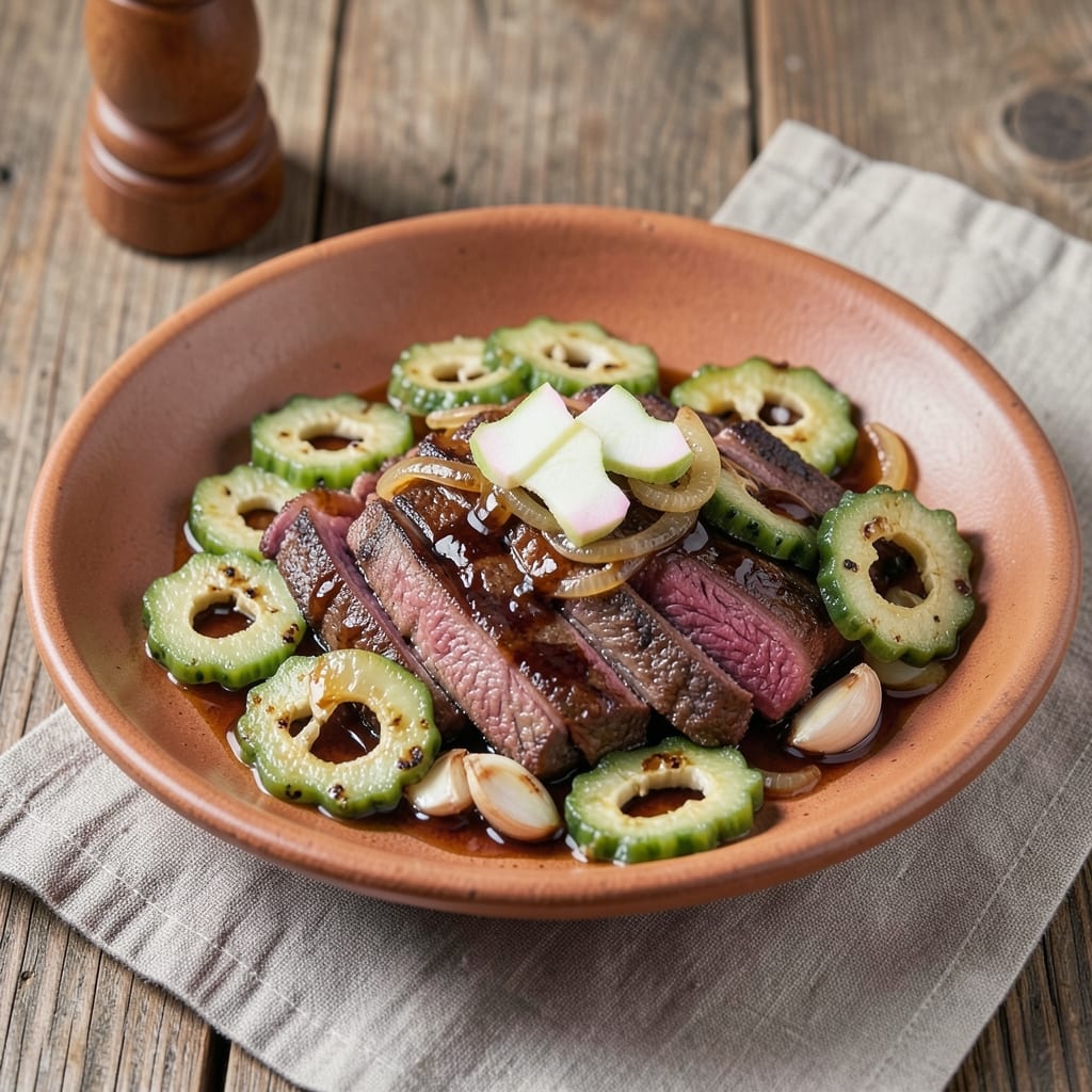 Beef Ampalaya With Oyster Sauce Recipe: Silky Greens and Rich Sauce Harmony