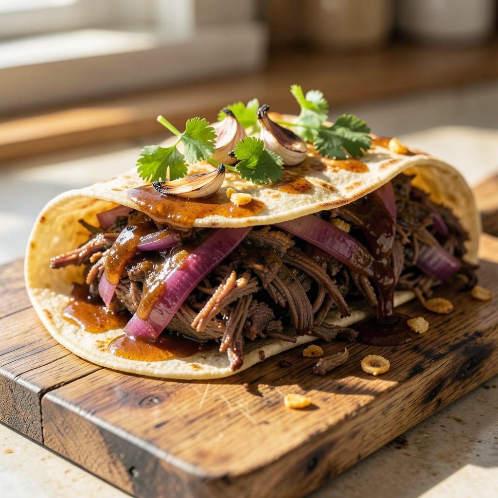 BBQ Beef Burritos Recipe: Smoky Grilled Meat Wrapped in Fluffy Tortillas
