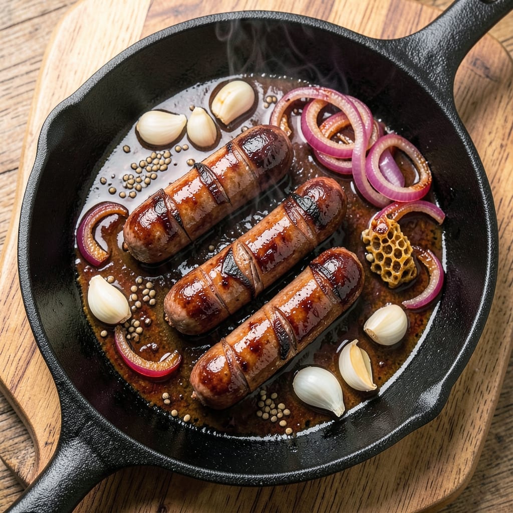 BBQ Beef Sausage Recipe: Caramelized Bark Meets Juicy Core