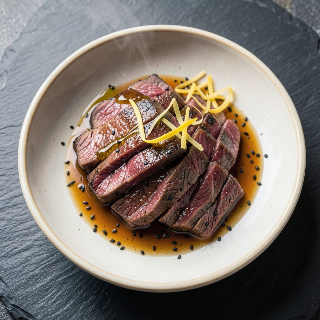Sliced Wagyu Beef Recipe: Buttery Marbling Unleashed in Thin Slices