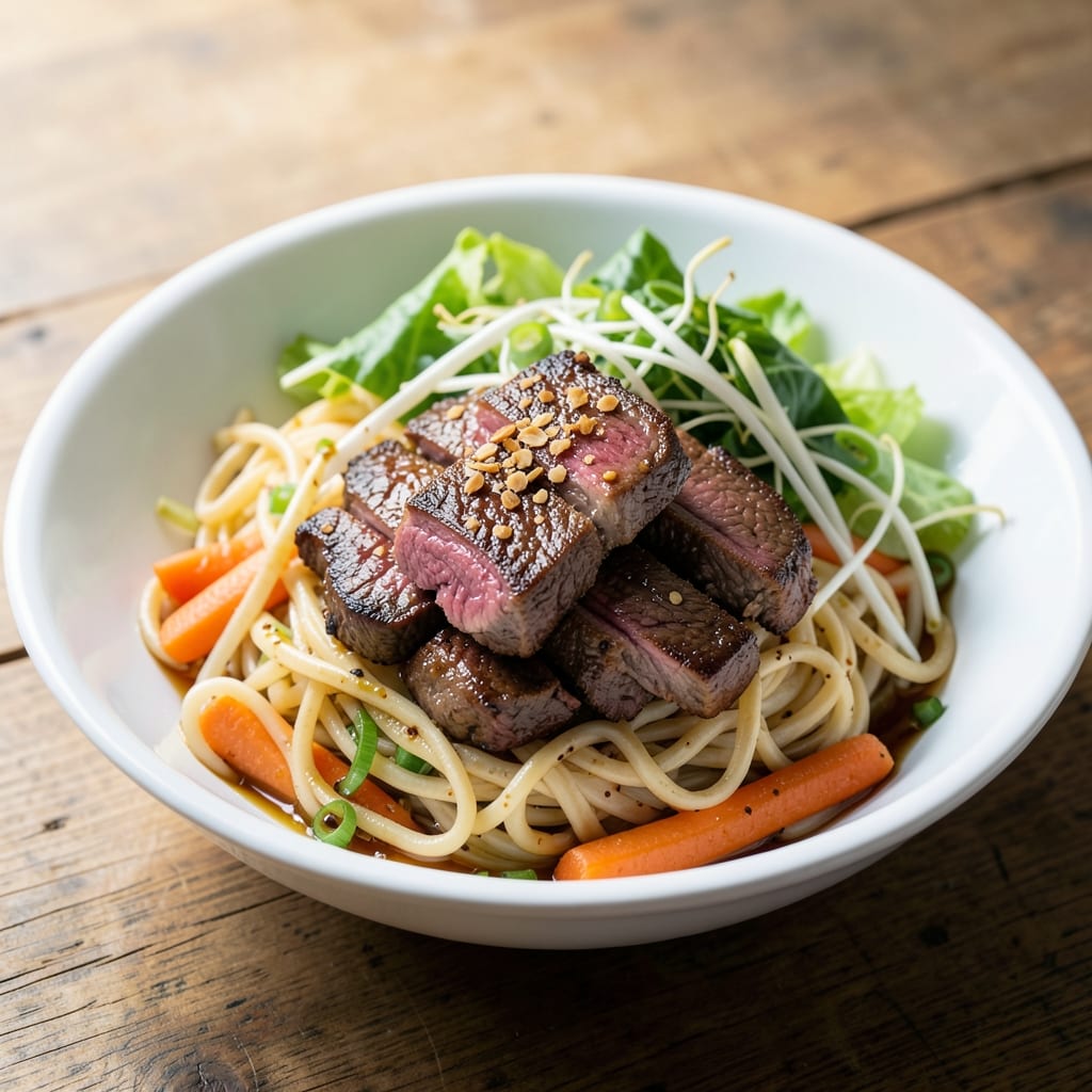 Beef Pancit Recipe: Wok-Tossed Noodles With Crispy Vegetables