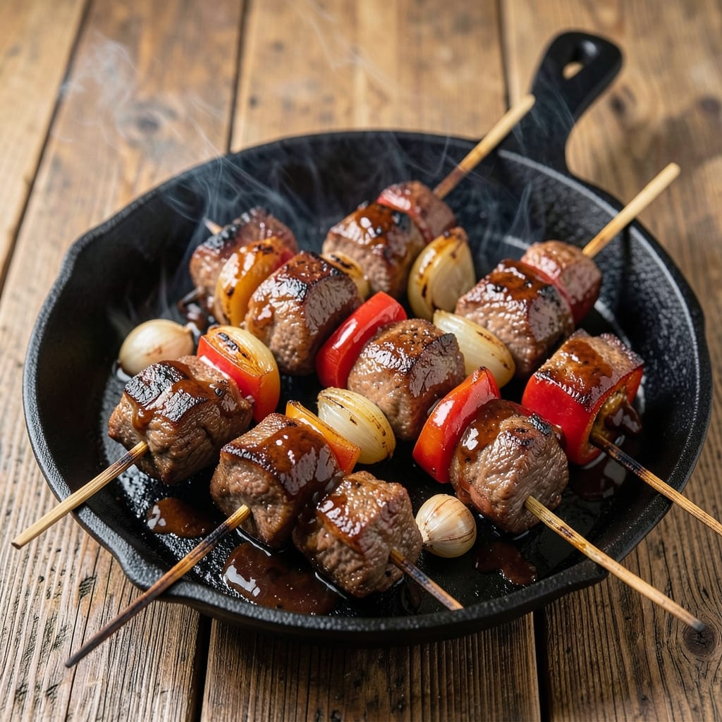 BBQ Beef Kabobs Recipe: Char-Grilled Boldness With Juicy Bites