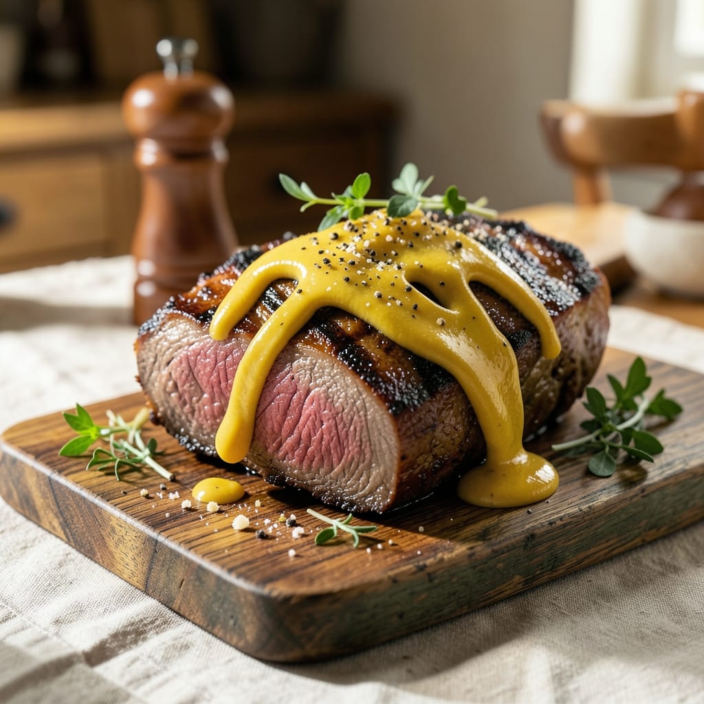 Amish Roast Beef Recipe: Slow-Braised Spice-Rubbed Tenderloin