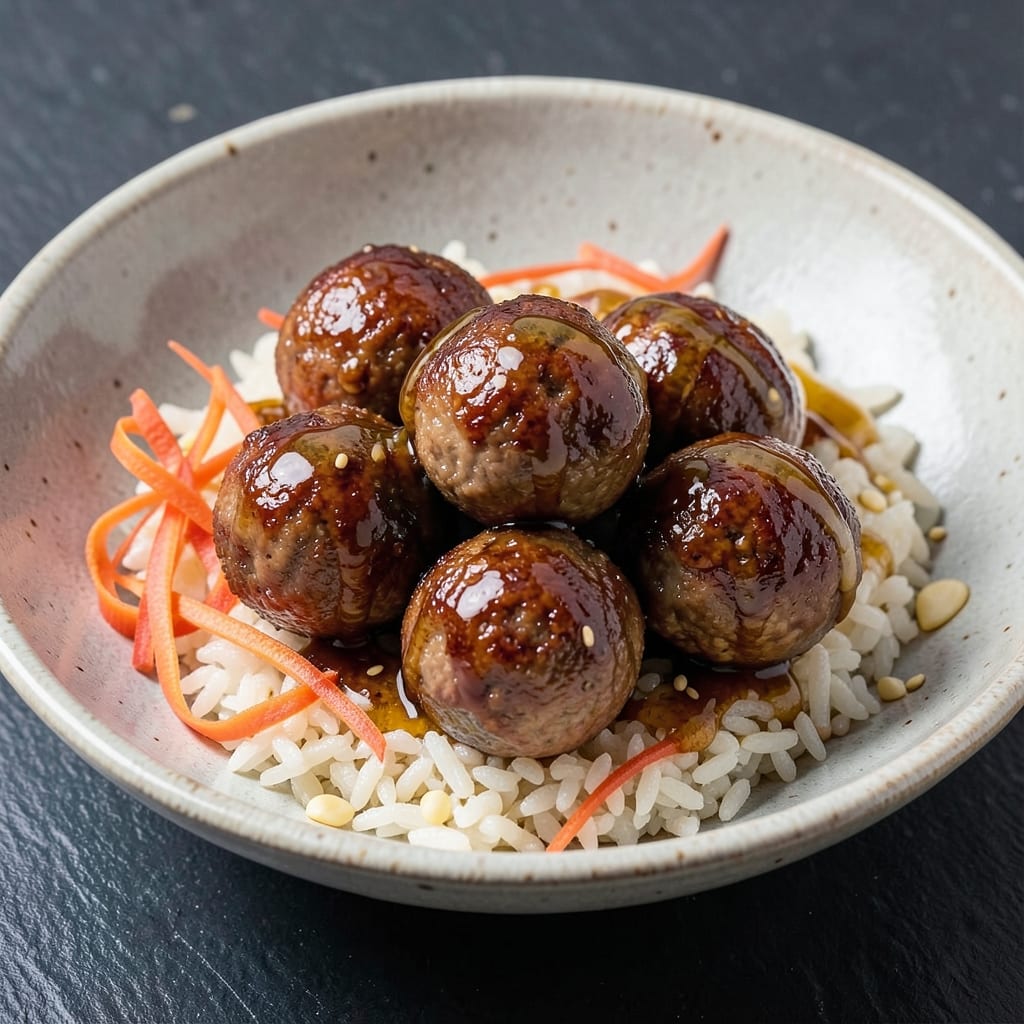 Asian Beef Balls Recipe: Silky Soy-Glazed Bites in One Pot