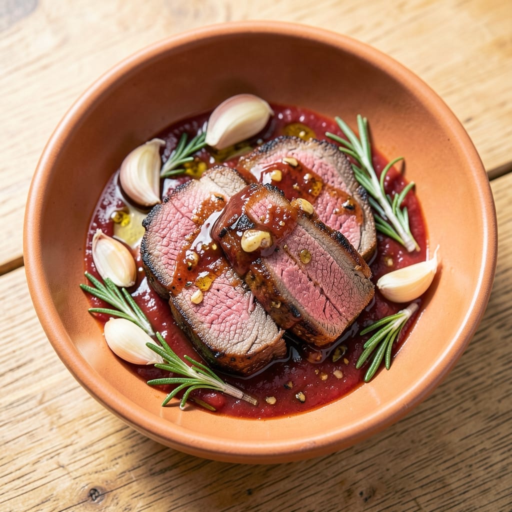 Italian Beef Heart Recipe: Herb-Crusted Sear With Juicy Marrow Center
