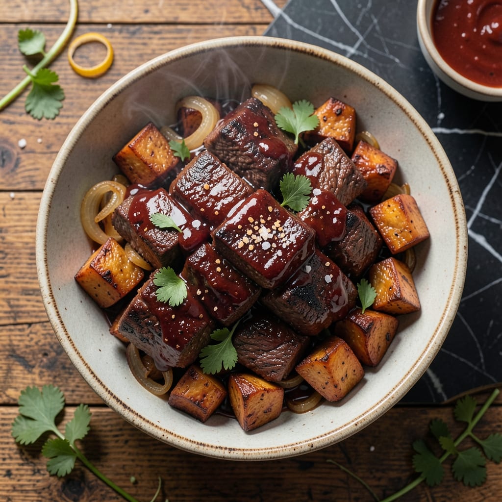 BBQ Beef Cubes Recipe: Smoky-Spiced One-Pot Tender Bites