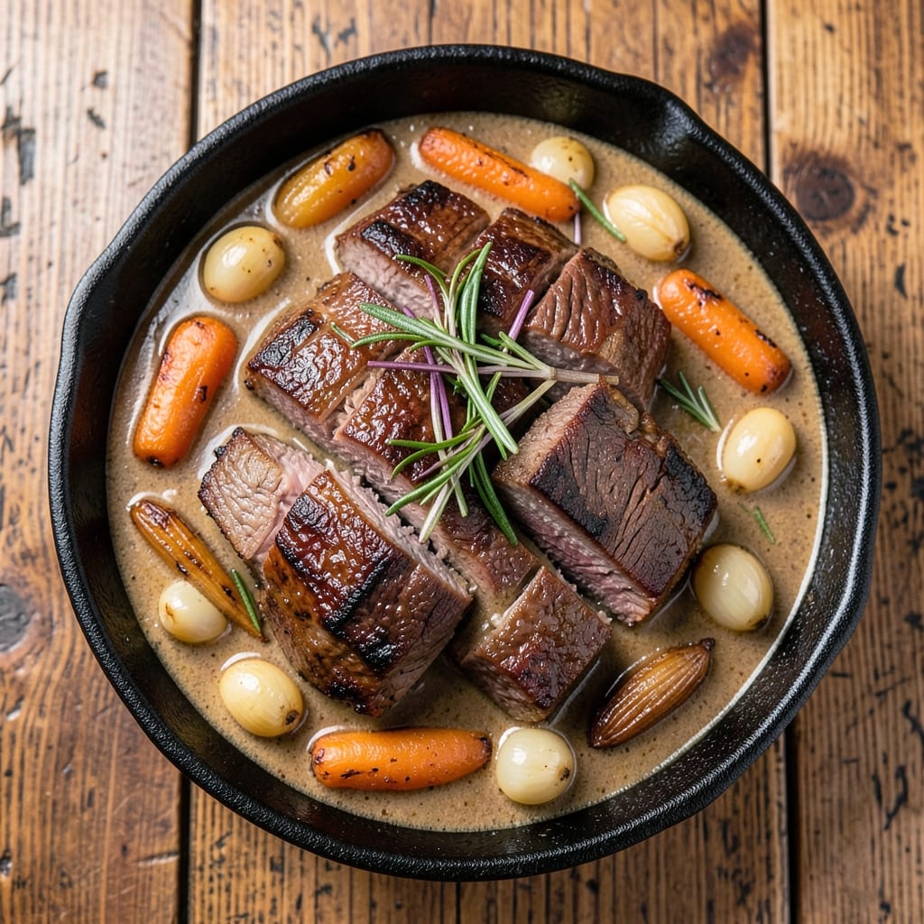 Beef and Ale Stew Gordon Ramsay Recipe: Deep Umami Simmer With Crispy Pan Crust