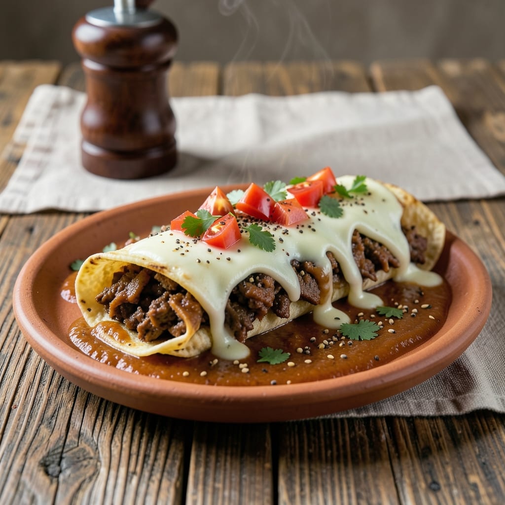 Loaded Beef Enchiladas Recipe: Cheesy Layers and Smoky Filling Fusion