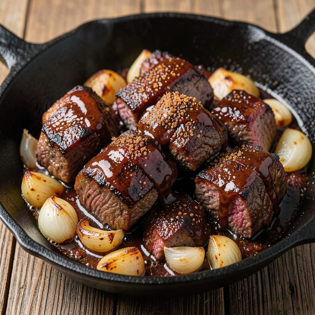 BBQ Beef Cubes Army Recipe: Smoky-Spiced One-Pot Tender Bites