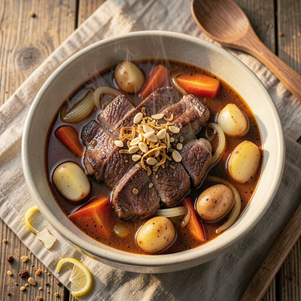 Authentic Korean Beef Stew Recipe: Slow-Simmered Soy-Ginger Richness