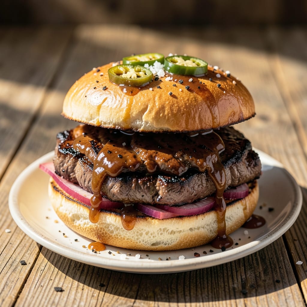 Barbecued Beef on a Bun Recipe: Smoky-Sweet Grillhouse Crunch in 15 Minutes