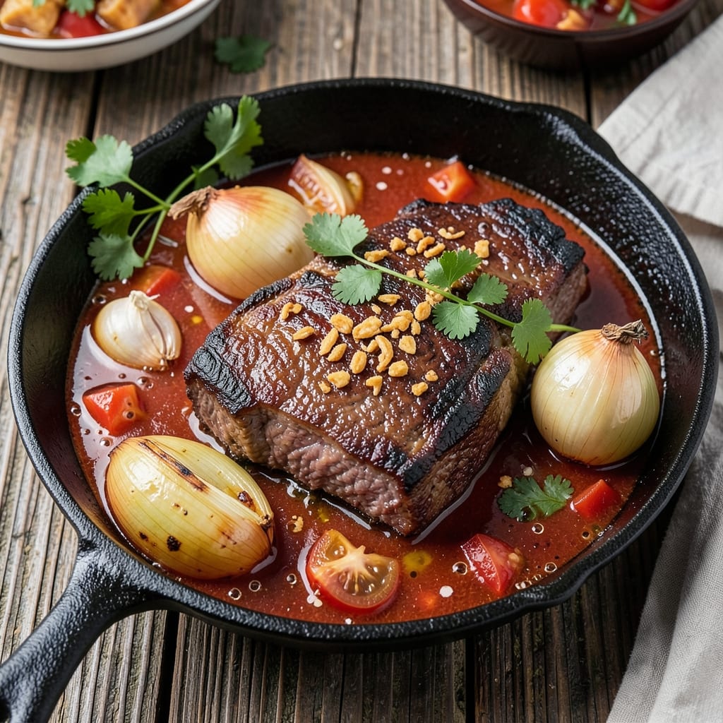 Authentic Beef Caldereta Recipe: Slow-Simmered Filipino Comfort in One Pot