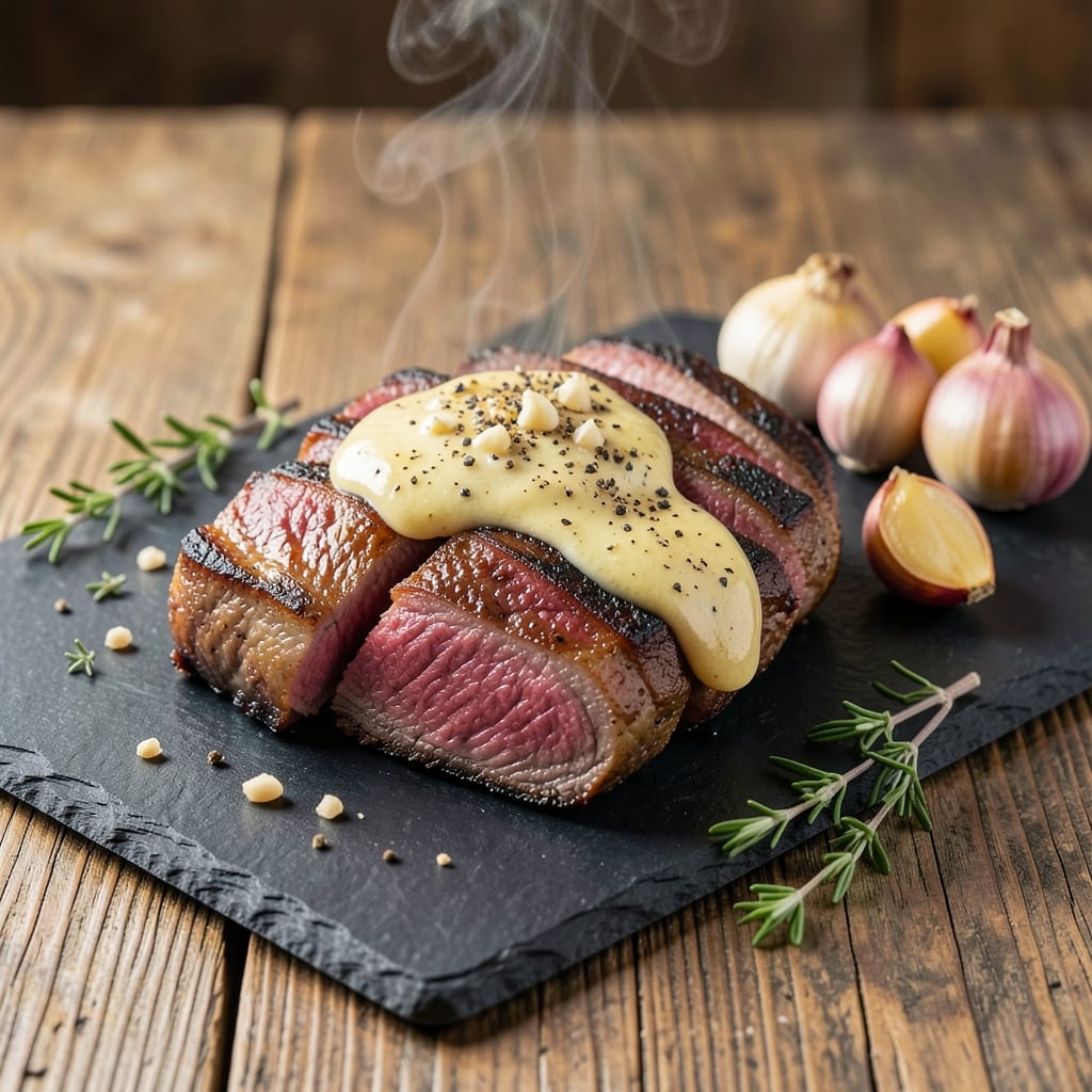Baked Beef Tenderloin Steak Recipe: Reverse-Seared Crust with Buttery Center