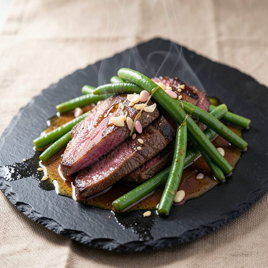 Asian Beef and Green Beans Recipe: Soy-Ginger Glaze That Caramelizes in One Pan