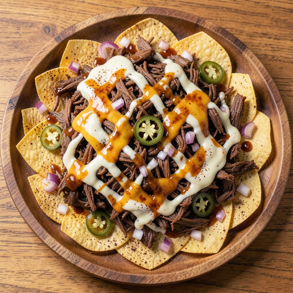 BBQ Beef Nachos Recipe: Crunchy Layers and Smoky Cheese Overload