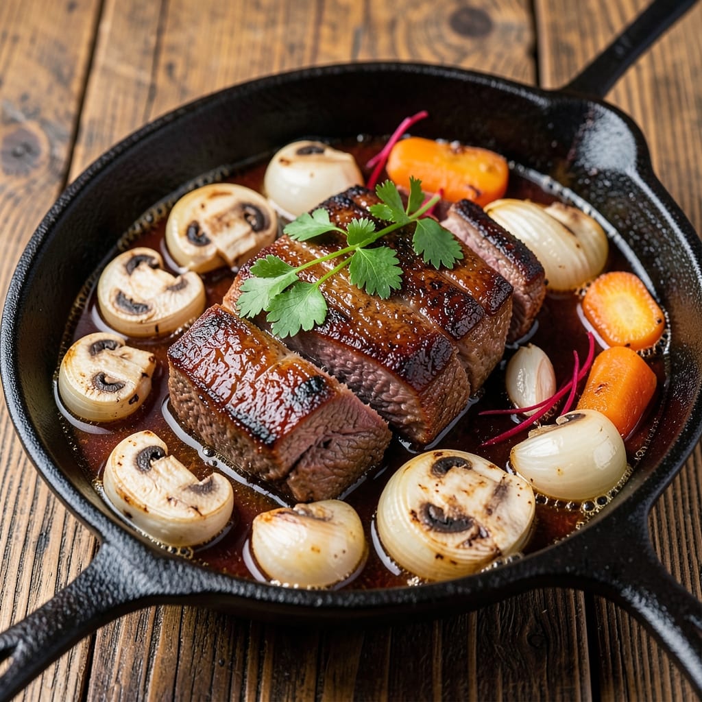 Beef and Ale Recipe: Slow-Braised Richness with Deep Umami Crunch