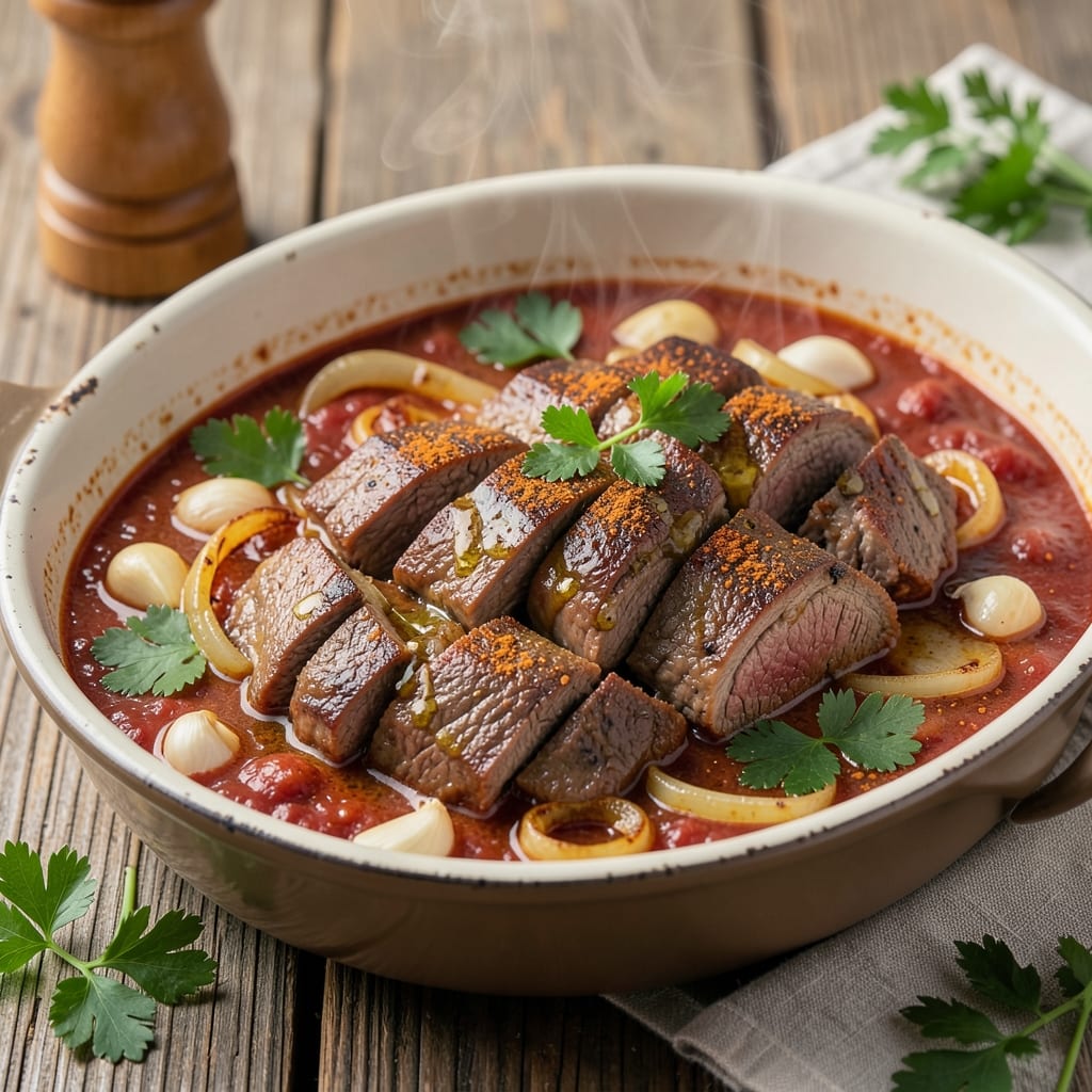 Bavarian Beef Goulash Recipe: Paprika-Kissed Richness in One Pot