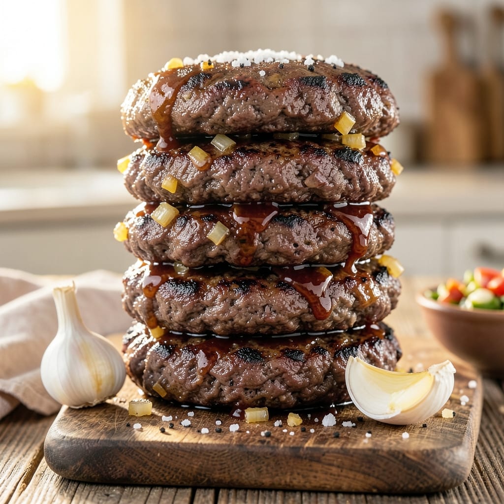 Bbq Beef Hamburgers Best Recipe: Smoky Char and Juicy Core Every Bite