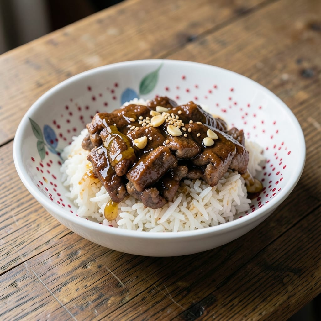 Asian Ground Beef and Rice Recipe: One-Pan Fragrant Stir-Fry with Wok-Hei Heat