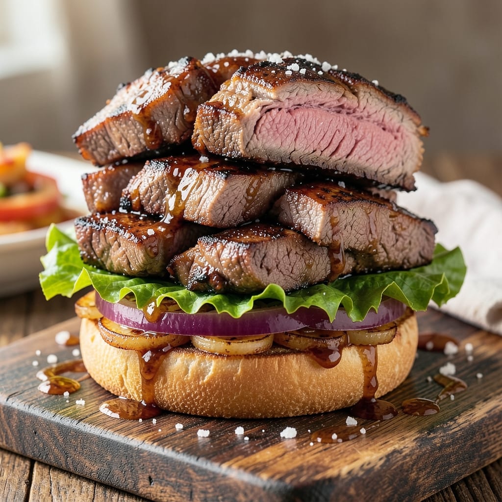 BBQ Roast Beef Sandwich Recipe: Smoky-Sweet Crust and Juicy Layers