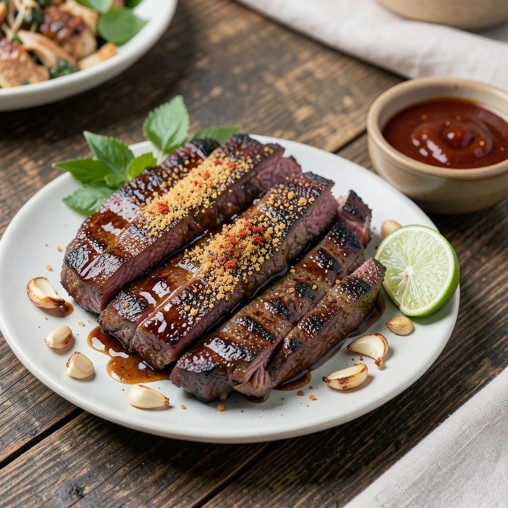 BBQ Beef Skirt Steak Recipe: Smoky Charred Crust with Caramelized Sweetness