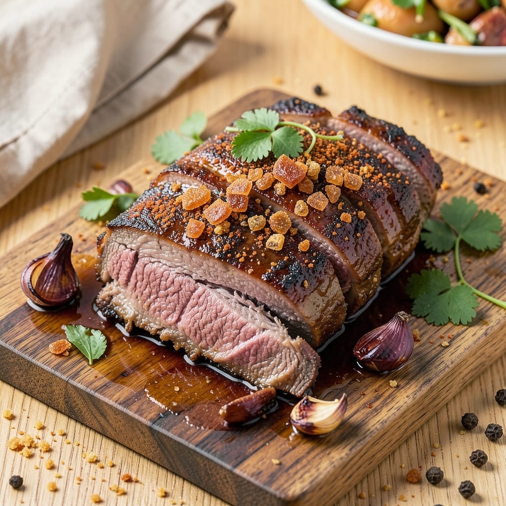 BBQ Beef Recipe Oven: Smoky-Spiced Crust With Juicy Centers in One Pan