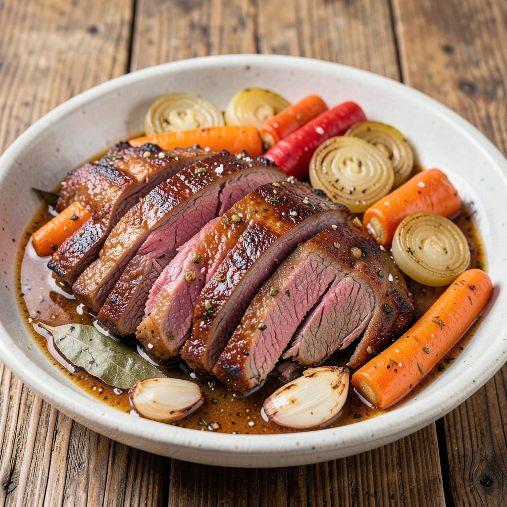 Australian Corned Beef Recipe: Spiced Pickle-Braised Tenderness in One Pot